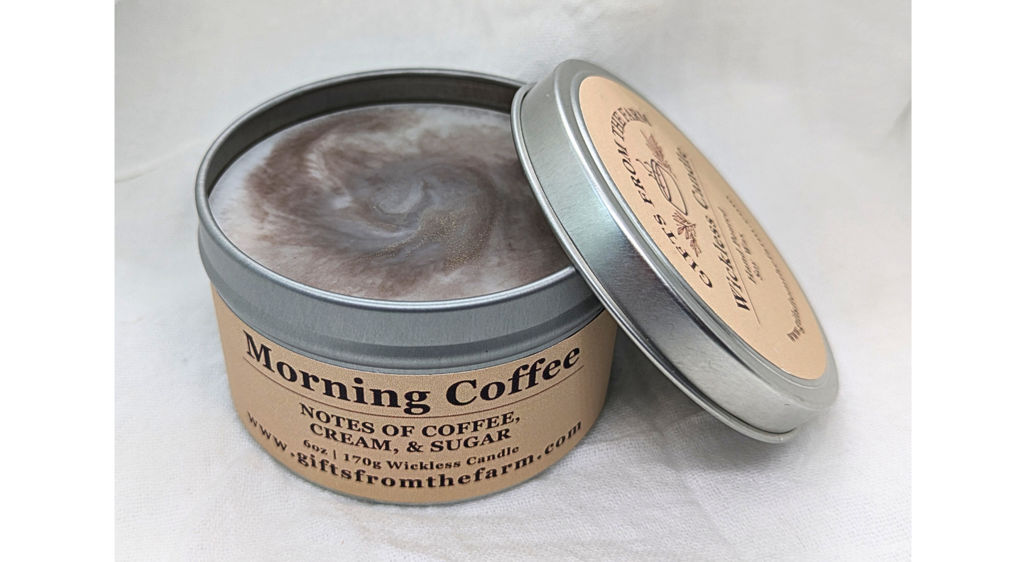 Morning Coffee Wickless Candle