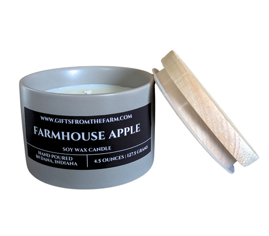 Farmhouse Apple Mini Candle