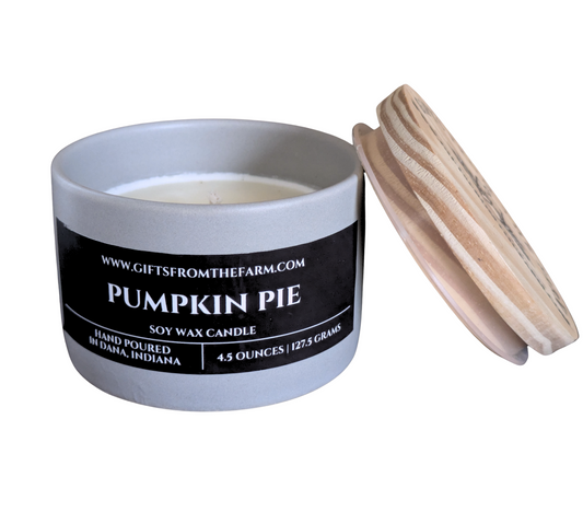 Pumpkin Pie Mini Candle