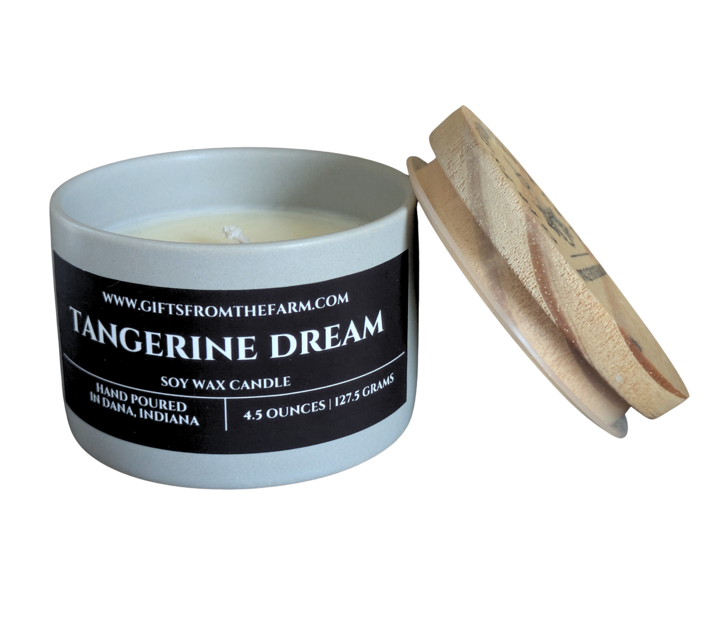 Tangerine Dream Mini Candle