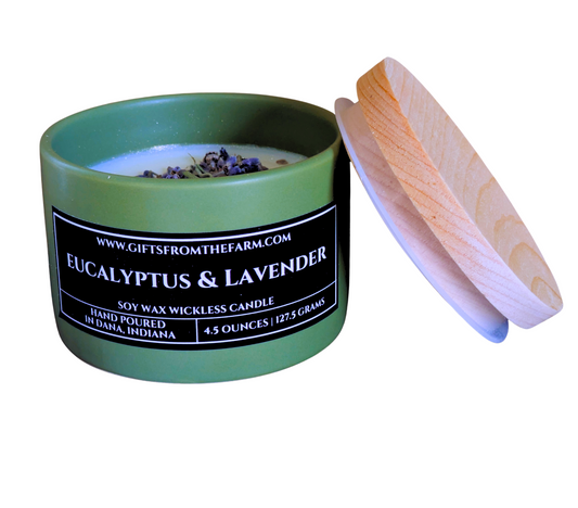 Eucalyptus & Lavender Wickless Candle